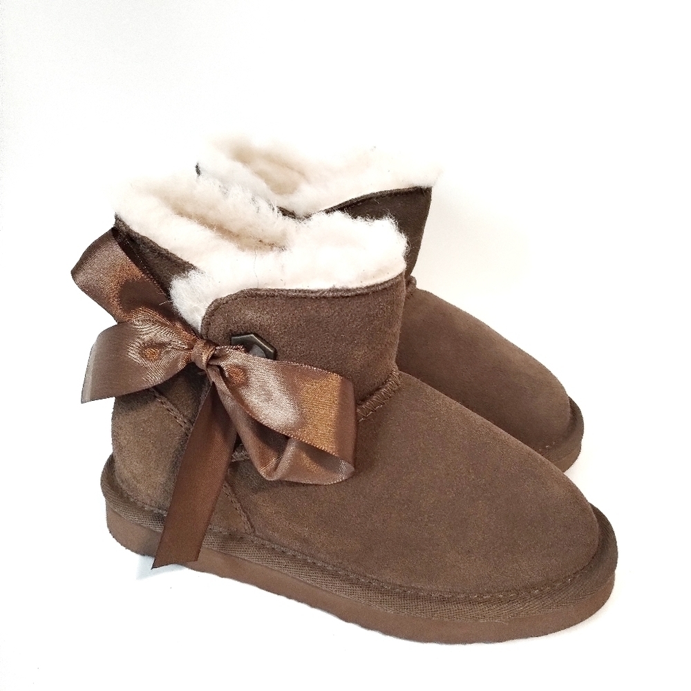 Paw Bearpaw Amelia Boots Little Girls size 11 NIB Cozycore Outerwear Winter Cold - Picture 2 of 8